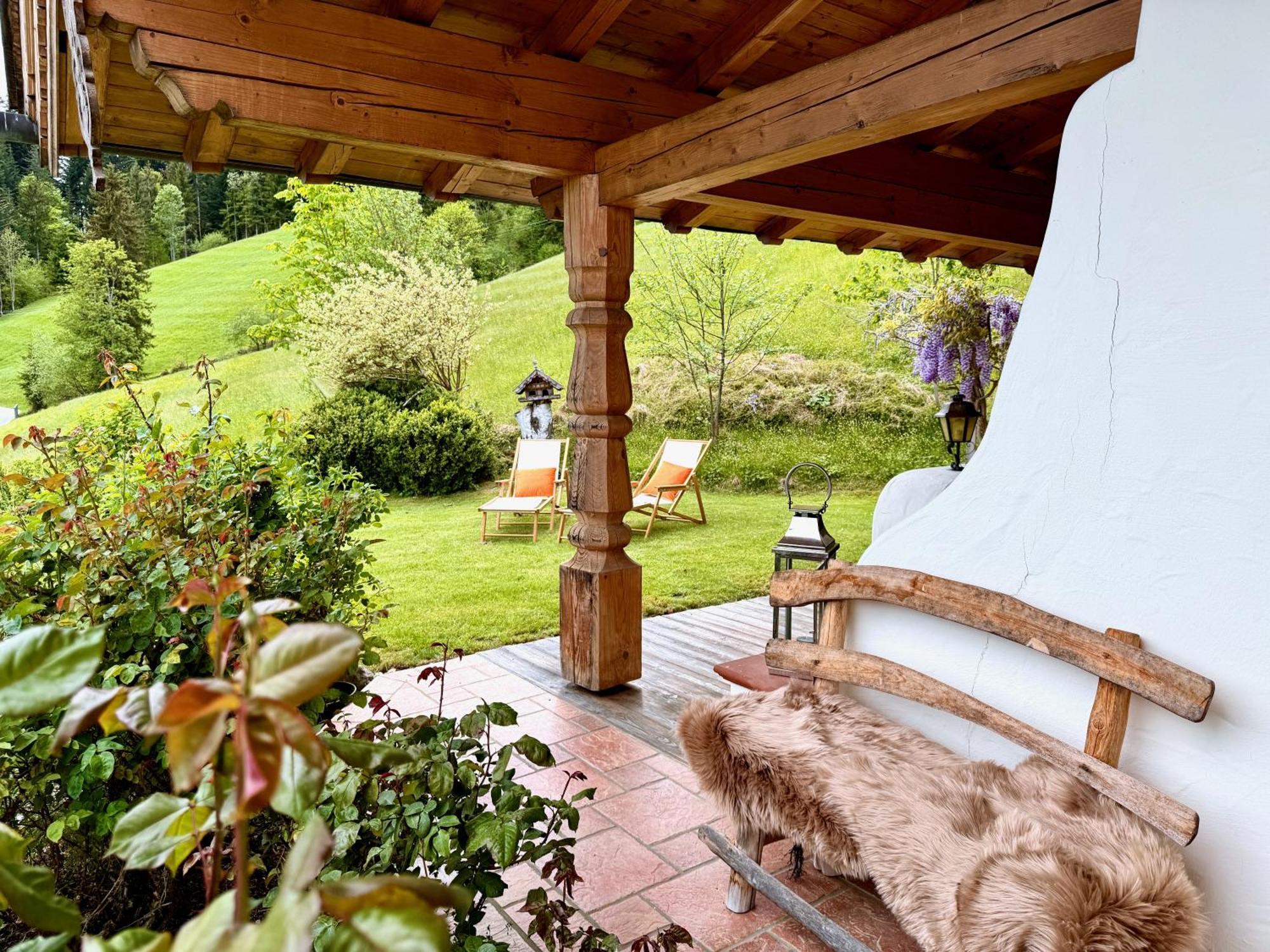 5* Panorama Chalet Mit Sauna By Belle Stay Going am Wilden Kaiser Экстерьер фото