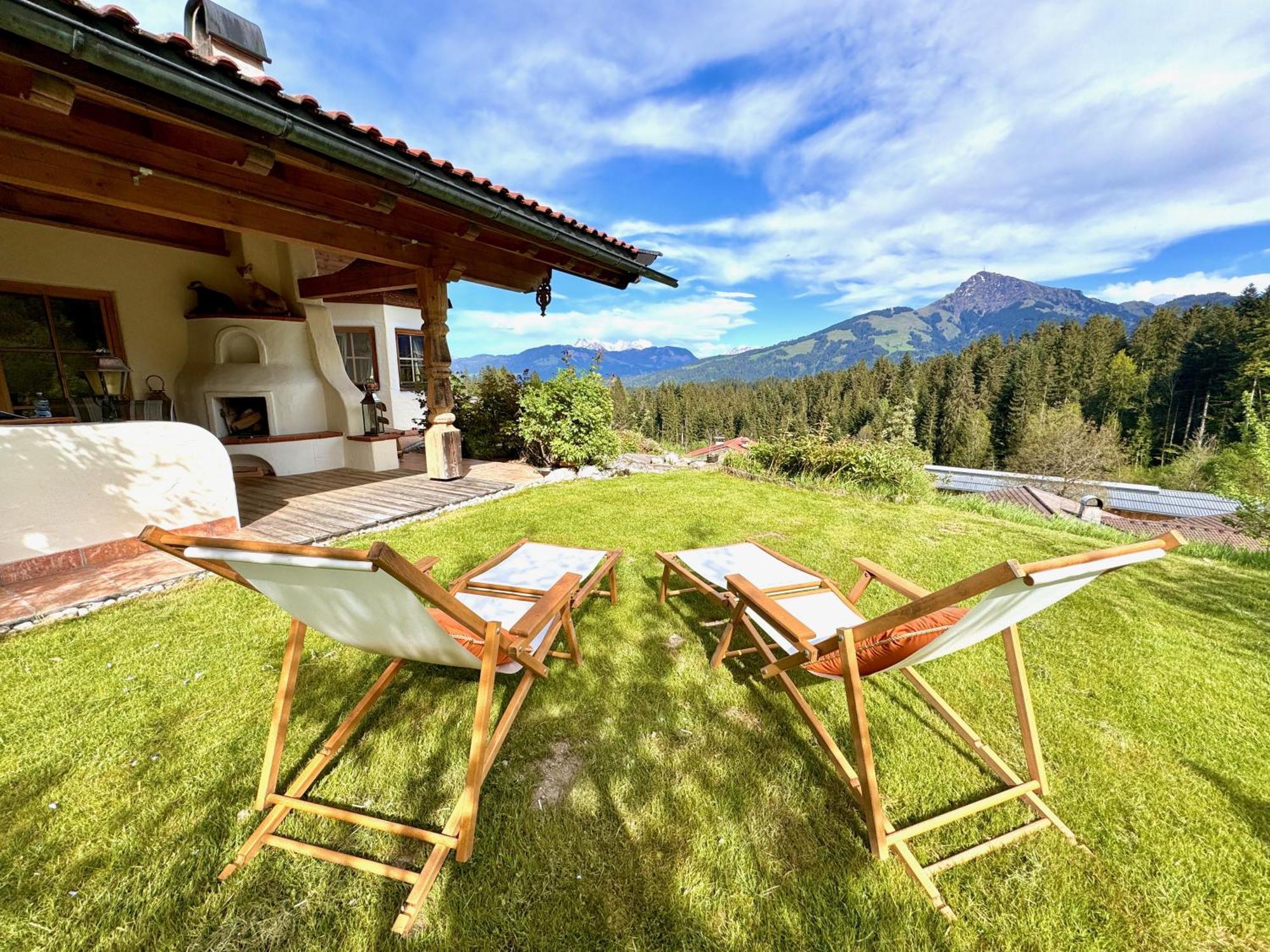 5* Panorama Chalet Mit Sauna By Belle Stay Going am Wilden Kaiser Экстерьер фото